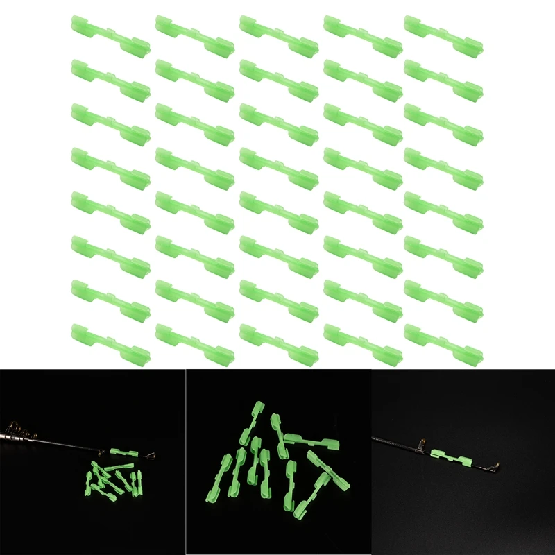 

40 шт., флуоресцентные светящиеся карандаши для ночной рыбалки