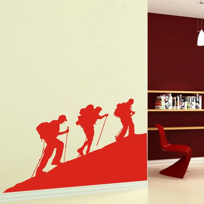 Наклейка для альпинизма наклейка постеры экстремальных видов спорта виниловые