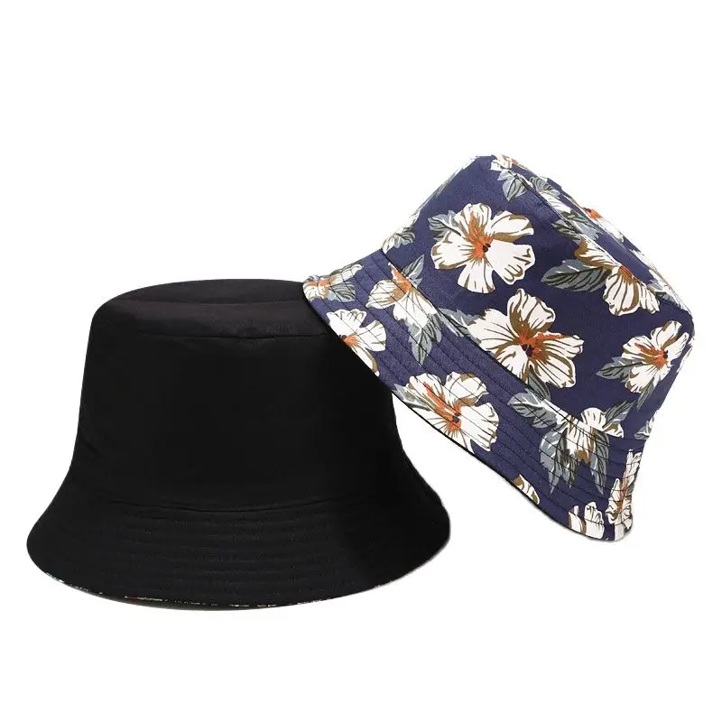

Double-sided Panama Youth Hat Men's Collapsible Women's Bucket Hat Women Designer Hats Print Children Hats Caps Apparel