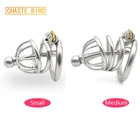 304 клетка из нержавеющей стали, устройство для Пояс верности с катетером, дуговое кольцо для петуха с невидимым замком, секс-игрушка A227