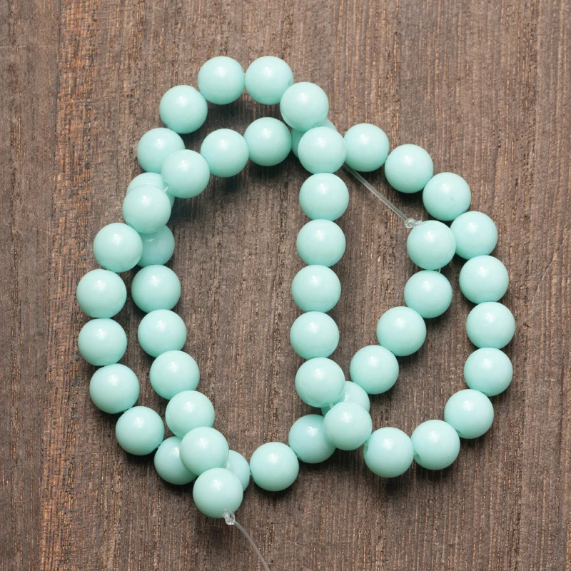 

Wholesale Amazonite Natural Stone Round Loose Beads Needlework for Jewelry Making DIY Bracelet Necklaces 4 6 8 10 12 14mm