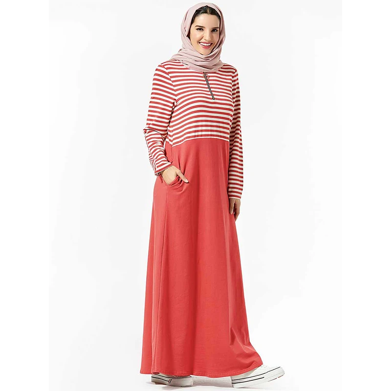 Новейшее мусульманское платье в дубайском стиле элегантный свитер юбка