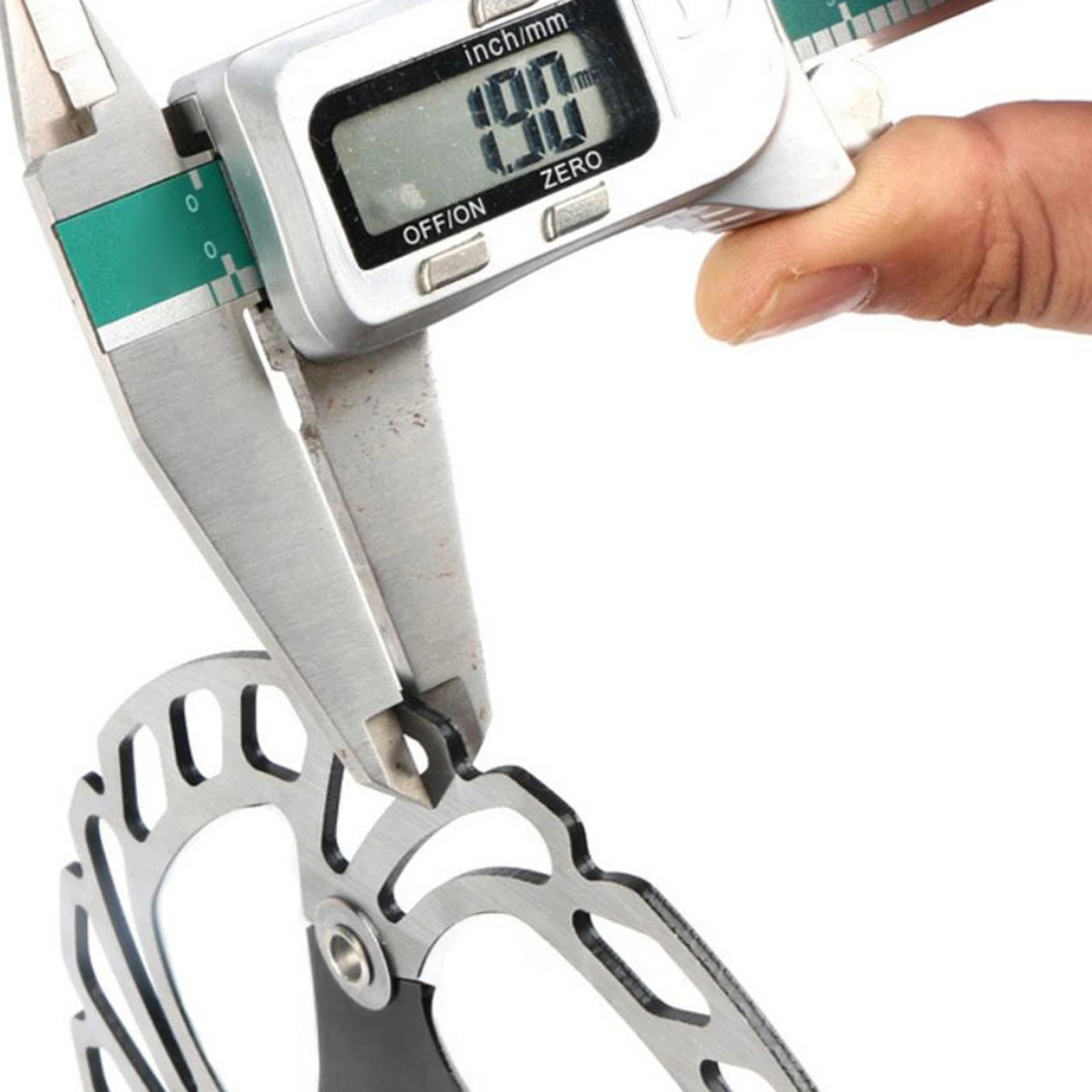 

Deluxe Bike Hydraulic Disc Brake Caliper Set Bicycle Oil Floating 160mm Discs Brake for Road/Mountain Bikes Repairing Upgrading