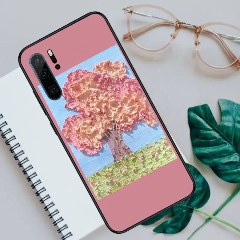 

Creative three-dimensional oil painting Phone Cases For Huawei P40 P20 P30 lite Pro P Smart 2019 Mate 40 20 10 Lite Pro Nova 5t