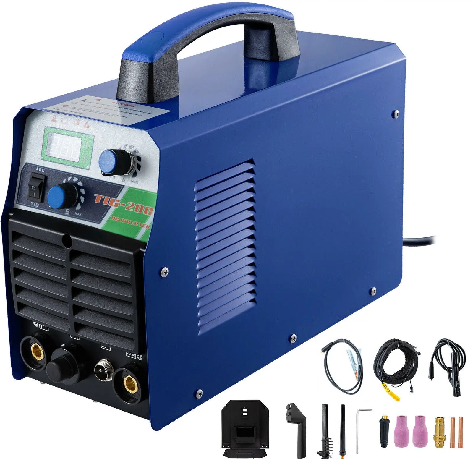 TIG 200C 200 Amp TIG/MMA ARC 2 в 1 сварочный аппарат HF IGBT инверторный Сварочный