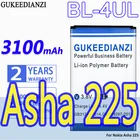 BL-4UL 3100 мАч 100% Новый Сменный аккумулятор для телефона Nokia Asha 225 Asha225 литий-ионные полимерные батареи