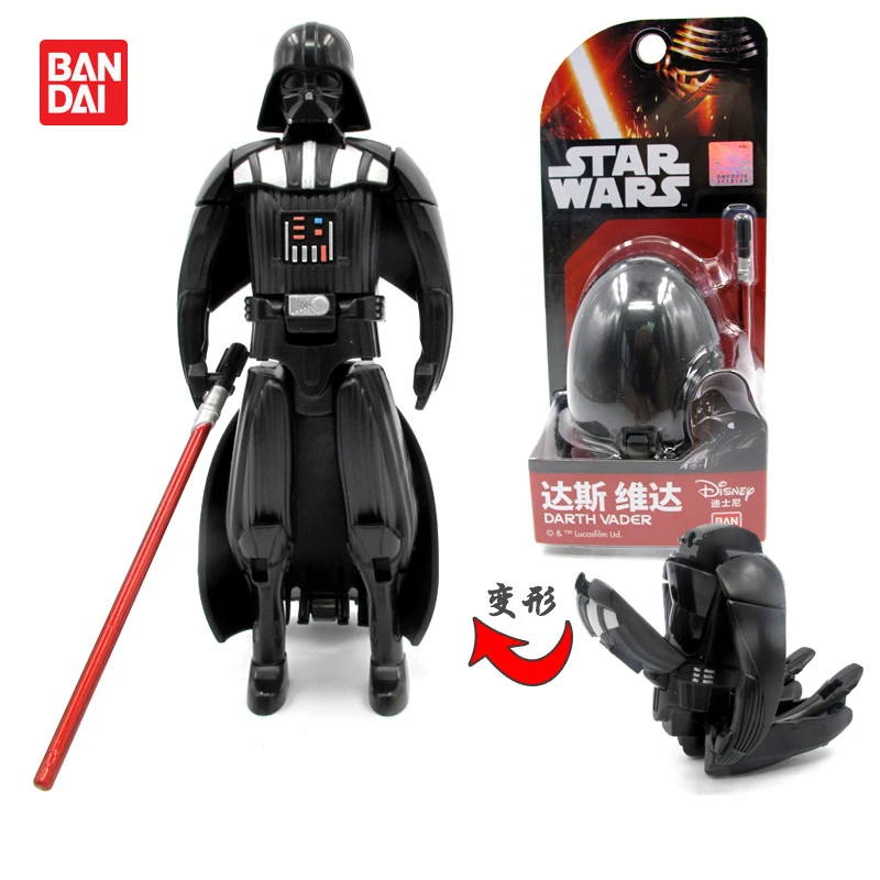 Деформированное яйцо BANDAI игрушки звездные войны Пробуждение силы Дарт Вейдер