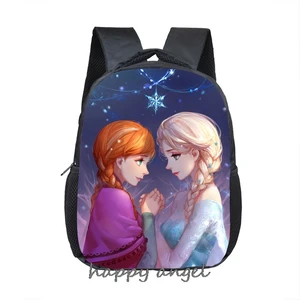 Детские школьные ранцы с мультипликационным рисунком Disney, Детский рюкзак из аниме Холодное сердце, сумка Эльзы для детского сада, повседневный дорожный рюкзак