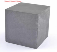 1pcs high purity carbon graphite block plate 99 9 fine grain graphite ingot blank 50x50x50mm