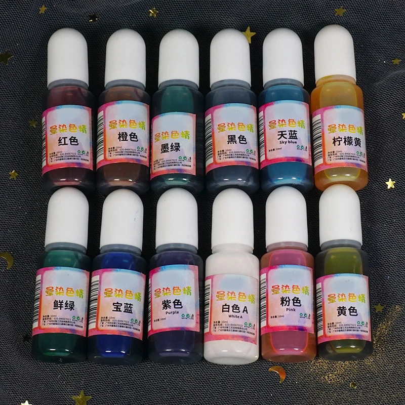 

Newly Color Liquid Pigment DIY Crystal Epoxy Resin Toning Ink Concentrated Resin Colorant for Jewelry Crafts Making