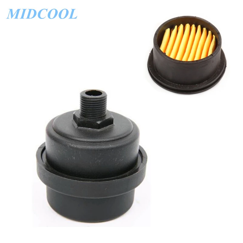 Parts Intake Filter Noise Muffler Silencer Filter Element Thread Plastic/metal Case