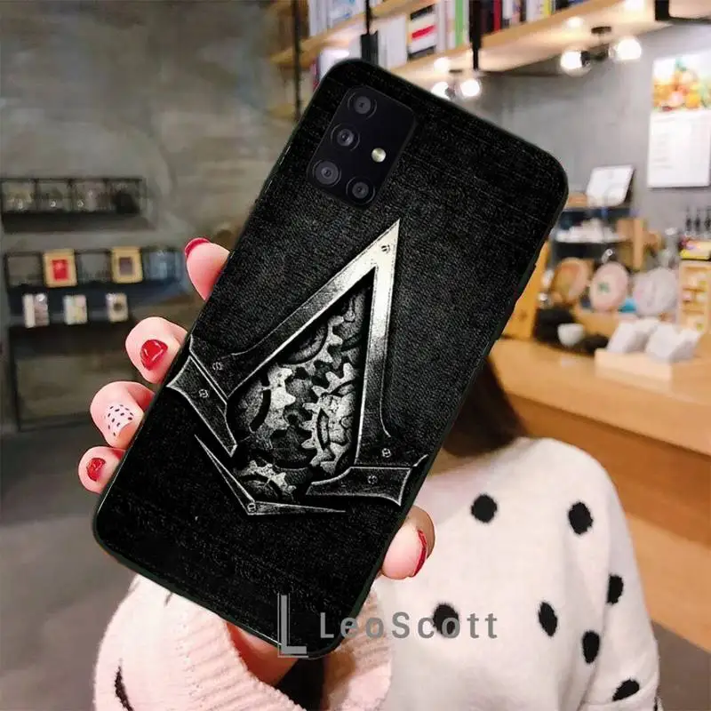 

Movie assassins creed icon painting triangle Phone Case For Samsung galaxy S 7 8 9 10 20 edge A 6 10 20 30 50 51 70 note 10 plus