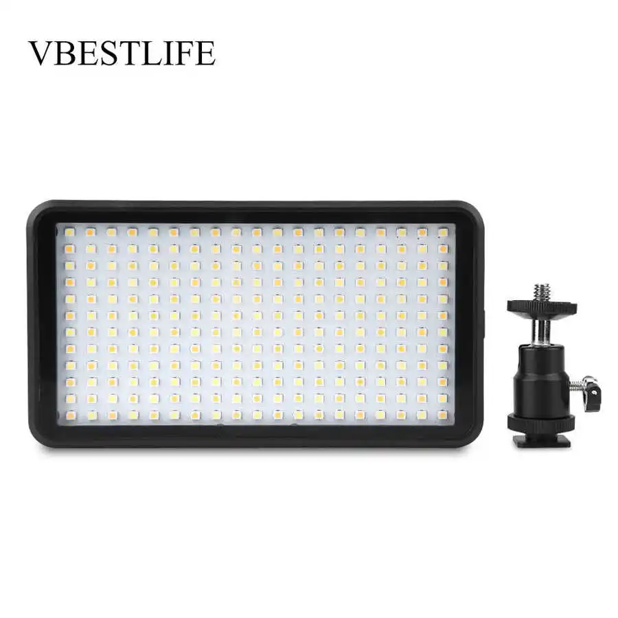 

VBESTLIFE W228 3200K/6000K LED Light Panel Lamp Camera DSLR Video Light interview light LED video light fill light