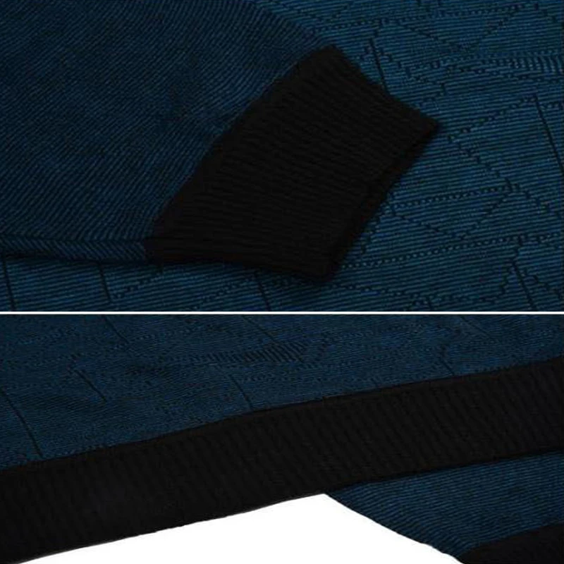 

Autumn Cashmere Sweater Men 2019 Long sleeve Pullover Men Sweater Print Casual Knitted Slim O-Neck Sweater Male Plus Size S-2XL