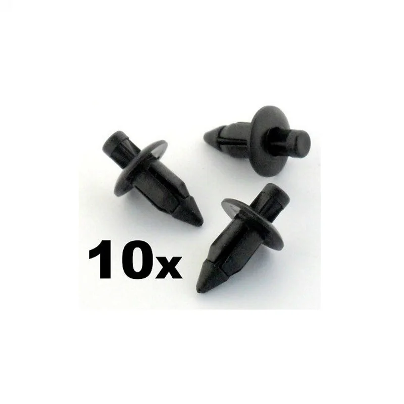 

10x 6mm For plastic clips rivets for motorbikes, For motorbikes, For ATV and quad decorations &