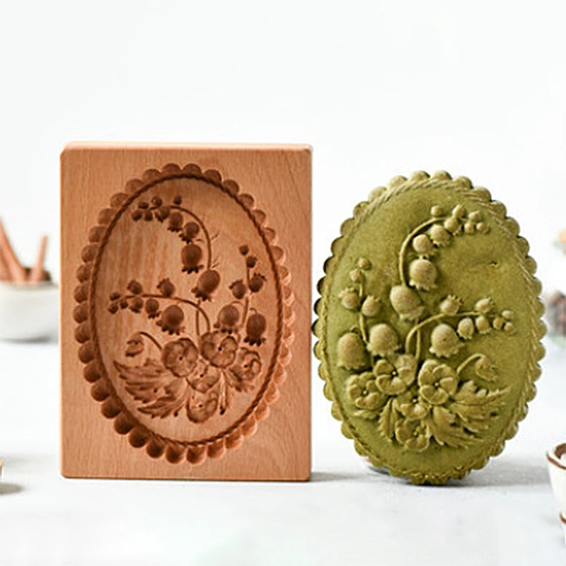 

Деревянная форма для печенья «сделай сам», рождественские украшения для тортов, инструменты для выпечки, форма для печенья, форма в форме цв...