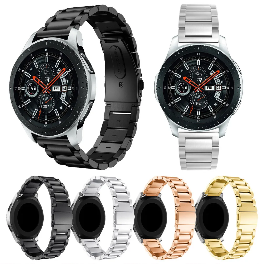 

Luxury Stainless Steel Strap For Samsung Galaxy Watch 46mm Watchband Correa de reloj bracelet de montre pasek do zegarka