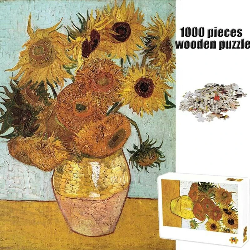 Пазл-игрушка Подсолнух 1000 шт. | Игрушки и хобби