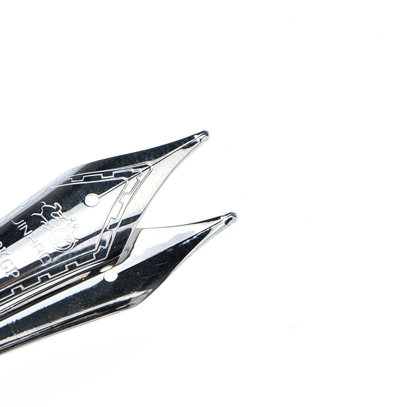 

1pc 750 159 Metal Silver Diy 0.5mm Standard Fountain Pen Replacement Nib For Jinhao