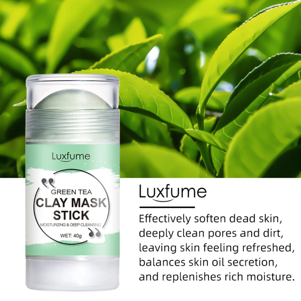 

New Green Tea Mask Purifying Clay Face Mask Stick for Blackheads Face Moisturizes Oil Control Clay Mask Watermelon