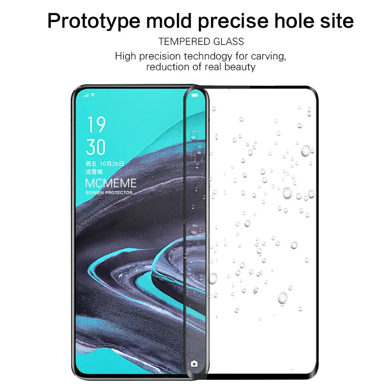 Для Oppo Reno 2/Z/F стеклянная Защитная пленка для полного покрытия для Oppo Reno2 Reno2Z Reno2F закаленное защитное стекло