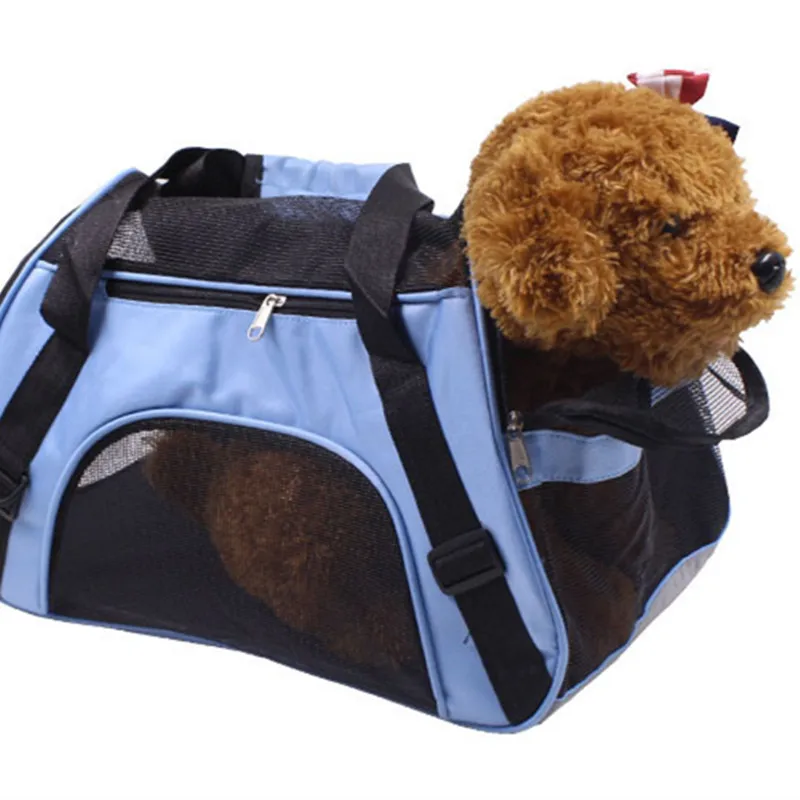 

Dog Carriers Bags Portable Pet Cat Travel Outdoor Handbag Breathable Doggy Soft-Sided Carrier Puppy Kitten Supplies Chien Cage