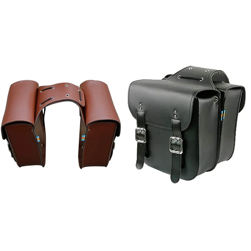 

Retro Bicycle Rack Bag Leather Robust Rear for Retro Bicycle Saddle