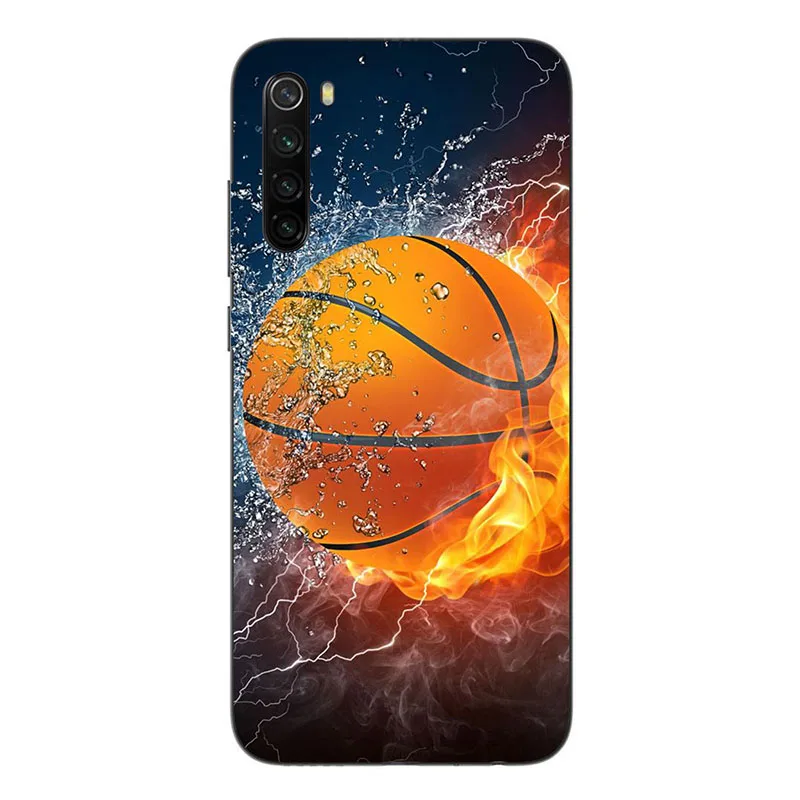 Z14 Мягкий силиконовый чехол для Xiaomi Redmi Note, 8 T, 8 T, 6,3 дюймов, чехол-накладка на заднюю панель, HD принт с розами, волком, мультипликационным рисунком, Fundas Para, чехол - Цвет: Z14