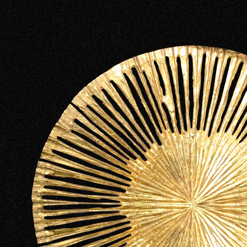 Все медные круглые полые настенные украшения вилла отель мягкая установка