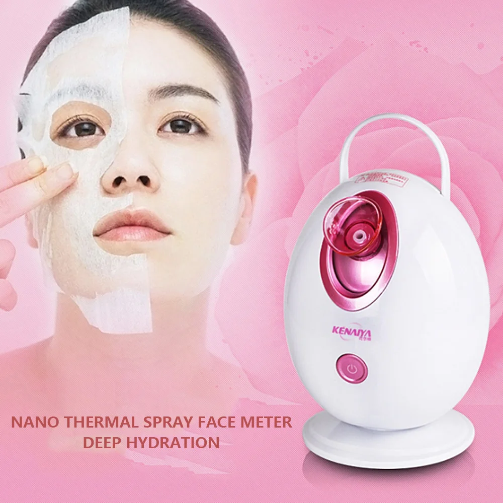 Сауна увлажняющий Пароварка для лица распылитель нано-ионный паровой аппарат