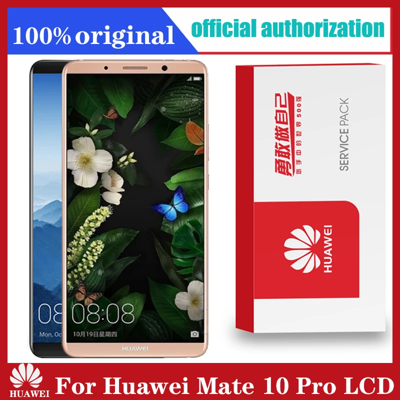 Оригинальный 6 0 ''ЖК дисплей с корпусом запасные части для Huawei мат 10 Pro ЖК