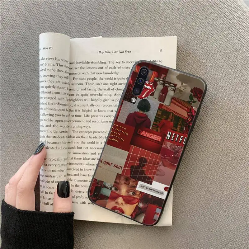 

Aesthetic Collage poster pattern Phone Case For Samsung galaxy S 9 10 20 A 10 21 30 31 40 50 51 71 s note 20 j 4 2018 plus