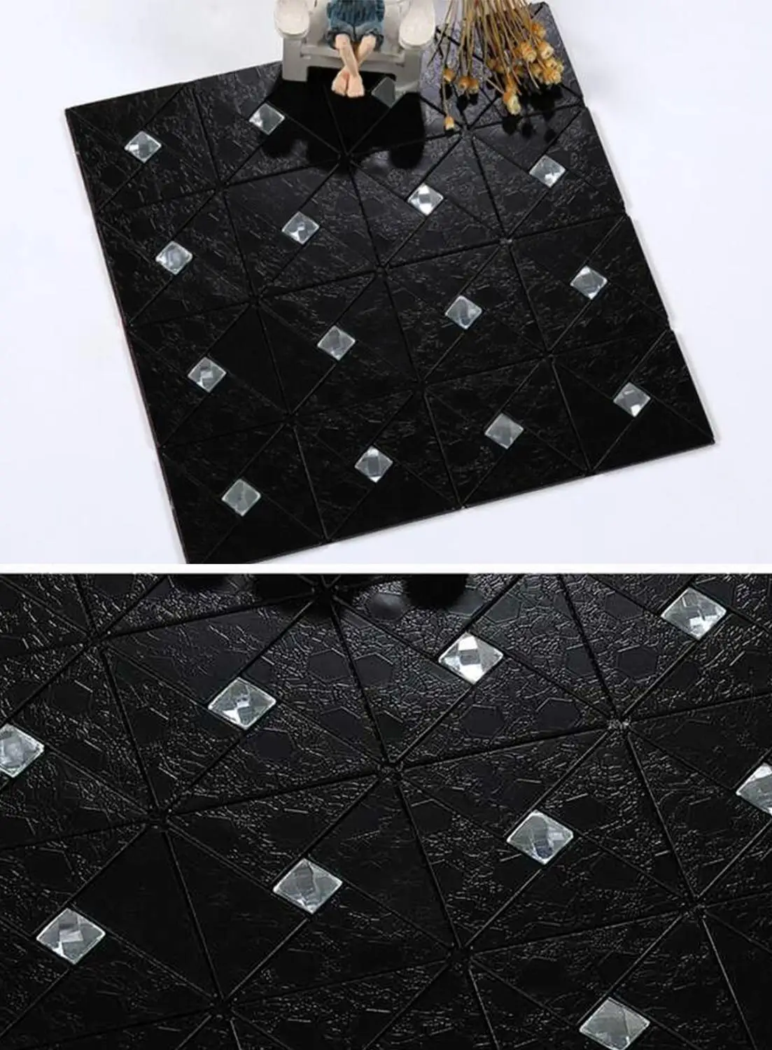 Современные роскошные Самоклеящиеся 3D обои для гостиной спальни стен золотого и