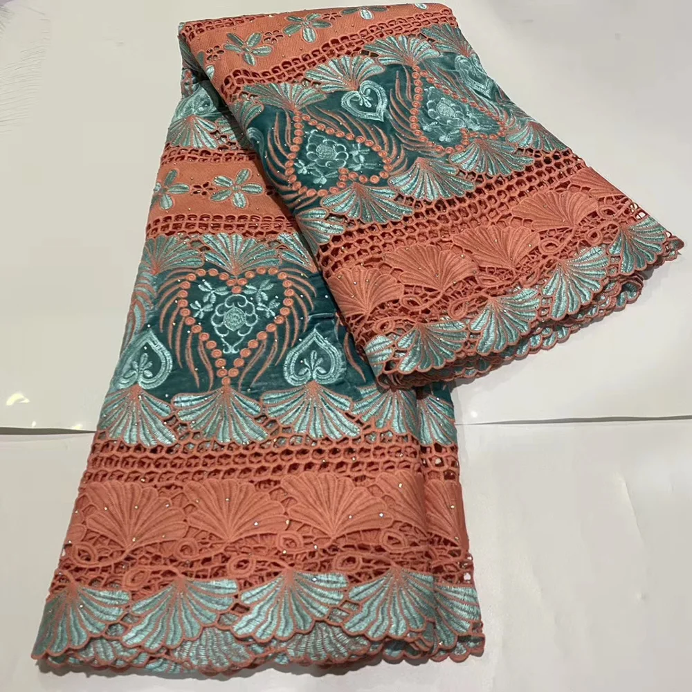 Королевский синий бархат Африканский французский гипюр кружевная вышивка 2020