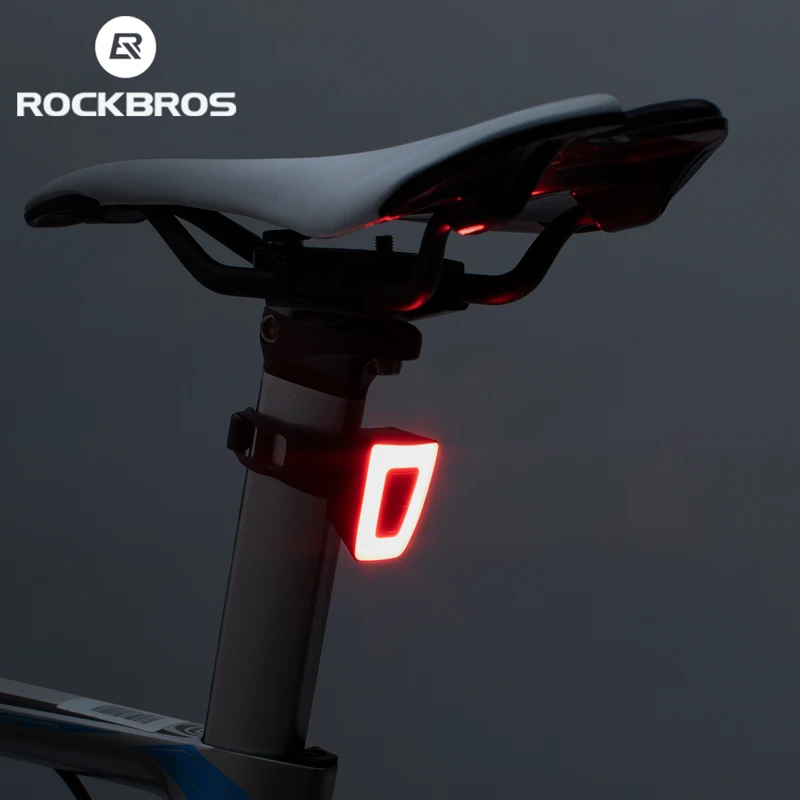

ROCKBROS Mni Bike Light Waterproof USB Rechargeable Helmet Taillight Lantern for Bicycle LED Safety Night Riding Tail Light