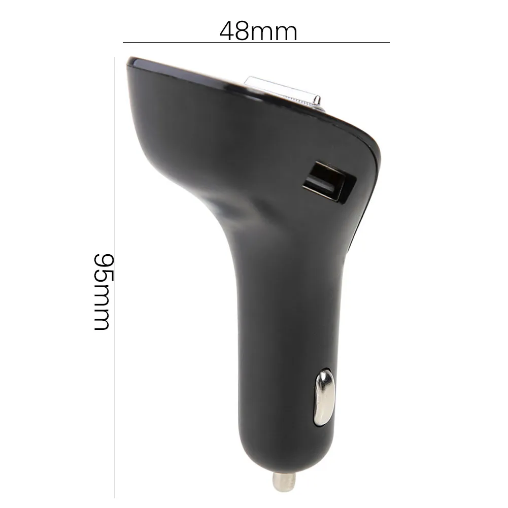 FM трансмиттер F40 автомобильный комплект громкой связи USB Bluetooth MP3 плеер украшение