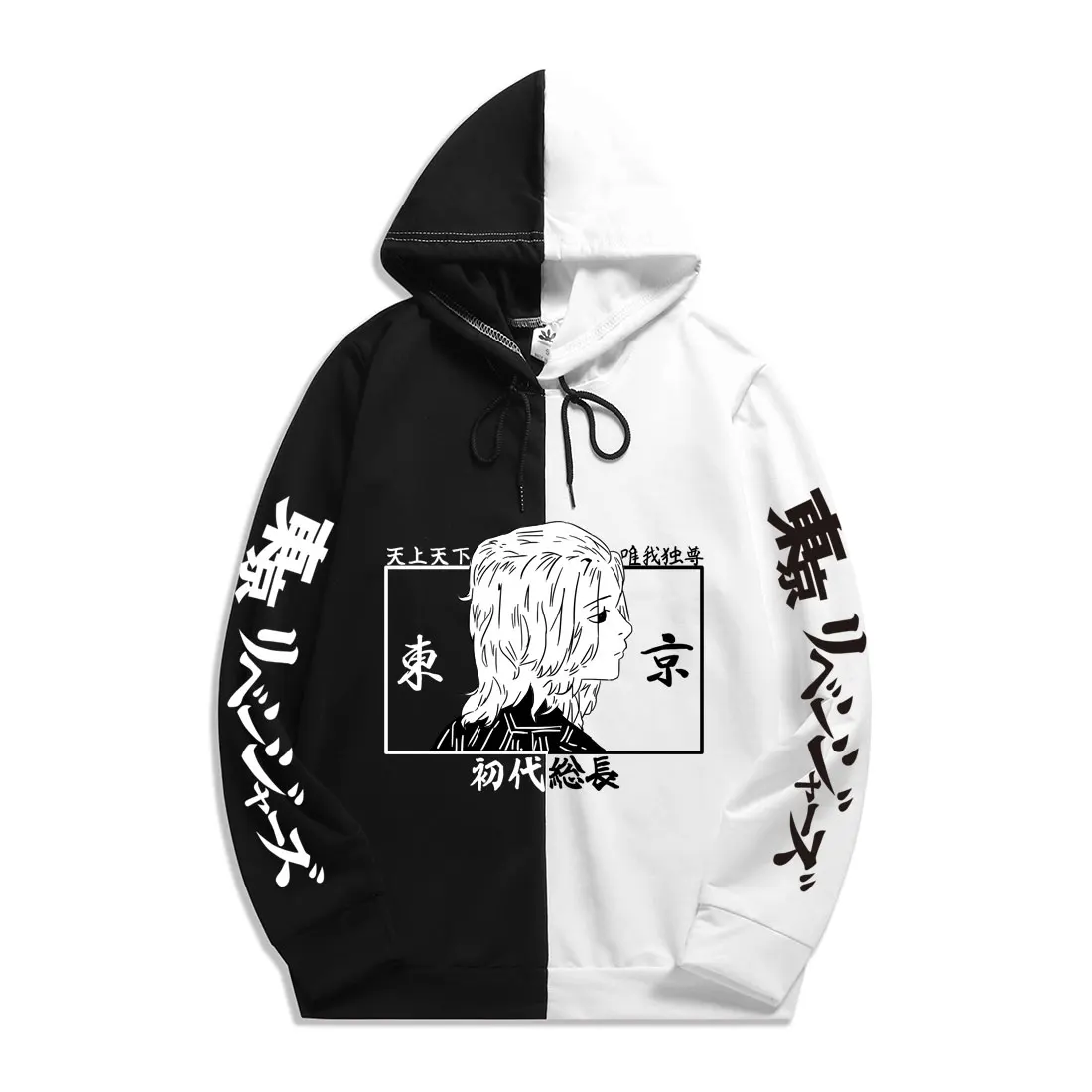 Толстовка с капюшоном в стиле японского аниме Токио мстители худи Мужская