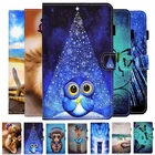 Кожаный чехол для Kindle Paperwhite, чехол 10-го поколения с милым рисунком животных, чехол для Kindle Paperwhite 4 3 2 1, чехол, Обложка