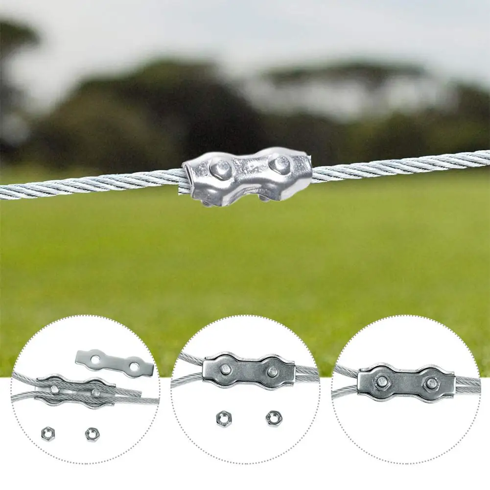 10 шт. поли соединитель каната из нержавеющей стали 304 Сращивание проводов