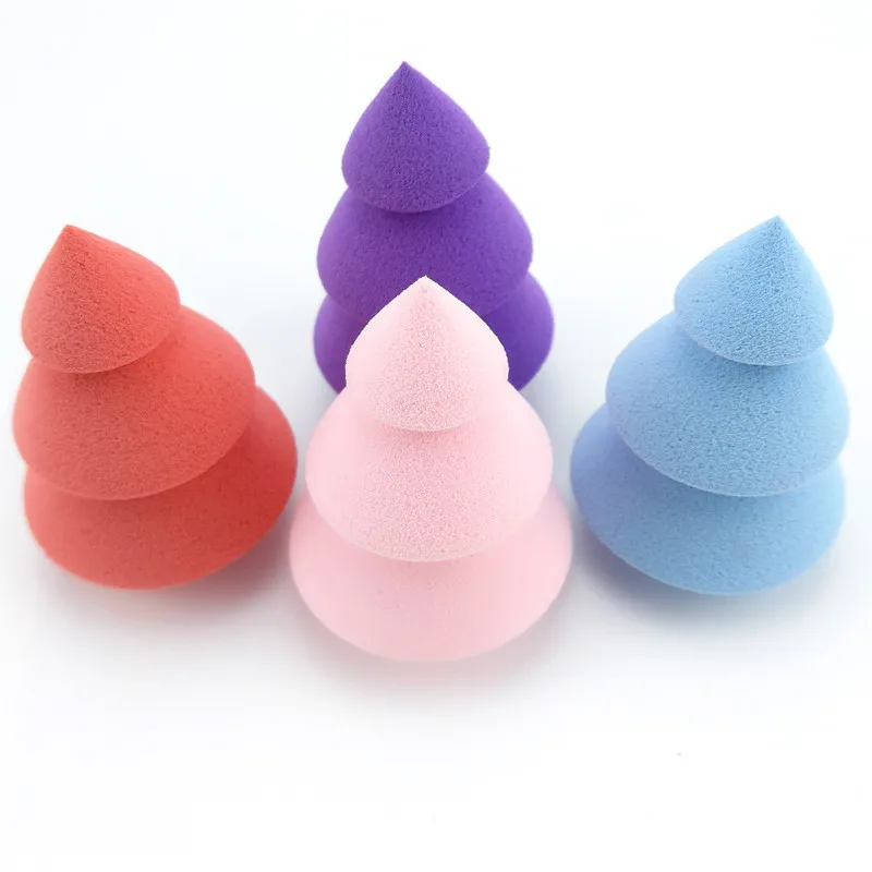 Мокрая и сухая может быть настроена красота яйцо Рождественская елка слойка не