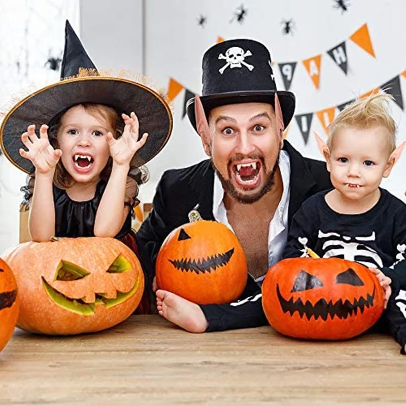 

Клыки с зубами вампира, эльфийские уши для женских сувениров для Хэллоуина