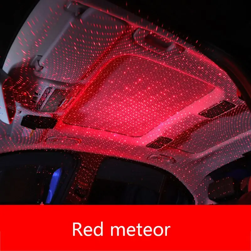 2020 новый автомобильный USB LED Автомобильный атмосферный окружающий звездный свет