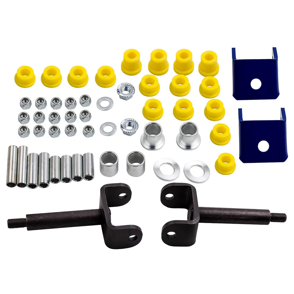 

Golf Cart Front End Repair Kit King Pin Bushings + Sleeves for Club Car DS 1993- Dropshipping