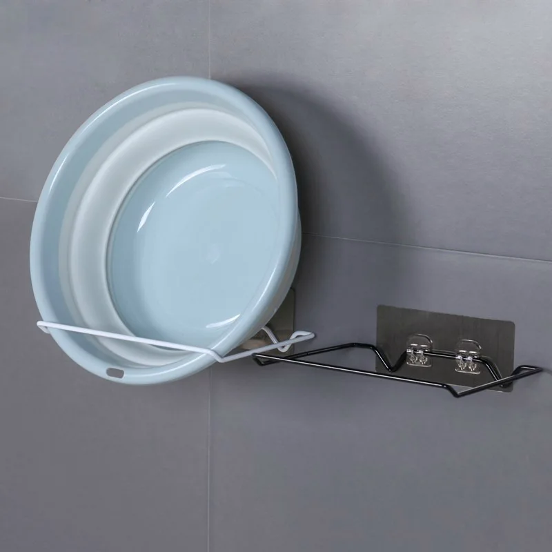 Ударная раковина для ванной свободная подвесная полка ванной|Крючки и