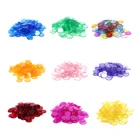 100 шт Пластиковые покерные фишки казино маркеры бинго маркер весело Семья клуб настольные игры игрушка творческий подарок, 8 цветов, 19 мм