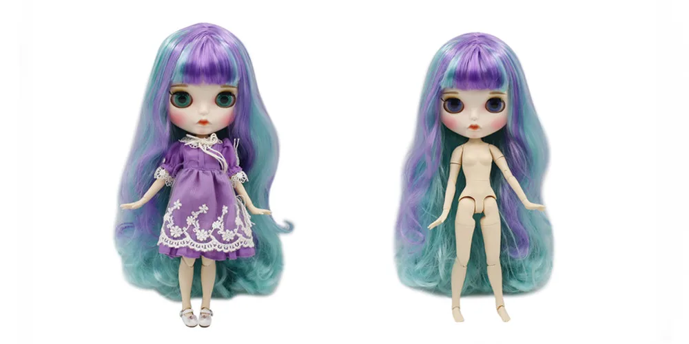 ICY factory blyth кукла Обнаженная соединение тела с ручным набором A& B новая матовая Лицевая панель белая кожа модные куклы подарок Специальное предложение