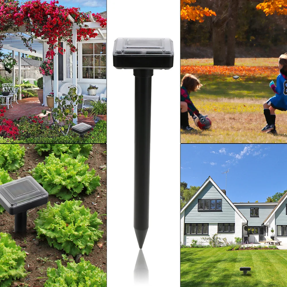 Солнечная приведенная в действие звуковой волны Sonic зубная щётка Отпугиватель