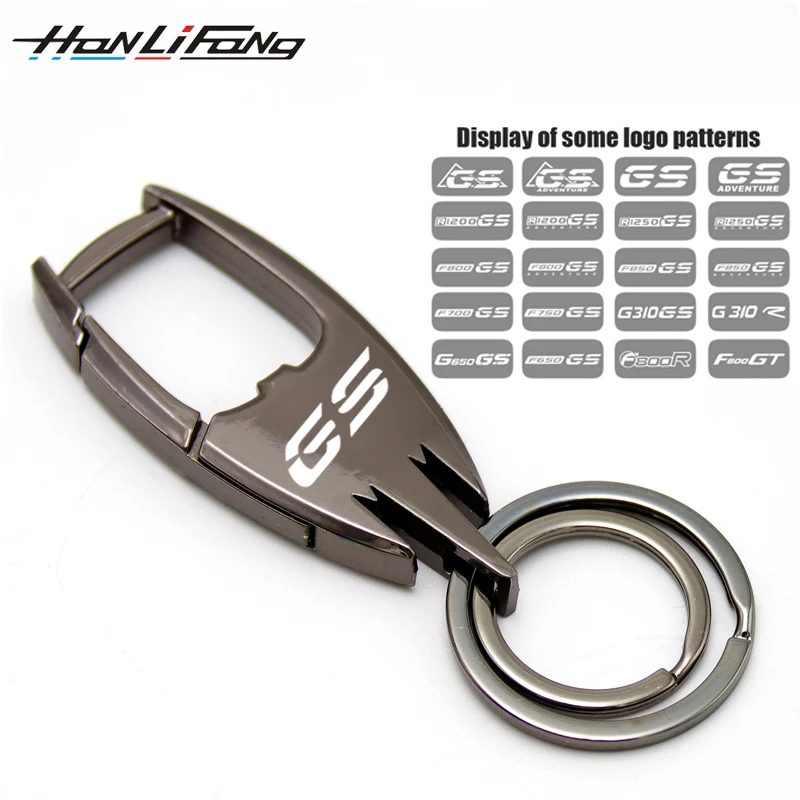 

For BMW Motorcycle Keychain R1250GS R1200GS Adventure F850GS G310GS F700GS F750GS G650GS Custom Lettering Emblems Moto Keychain