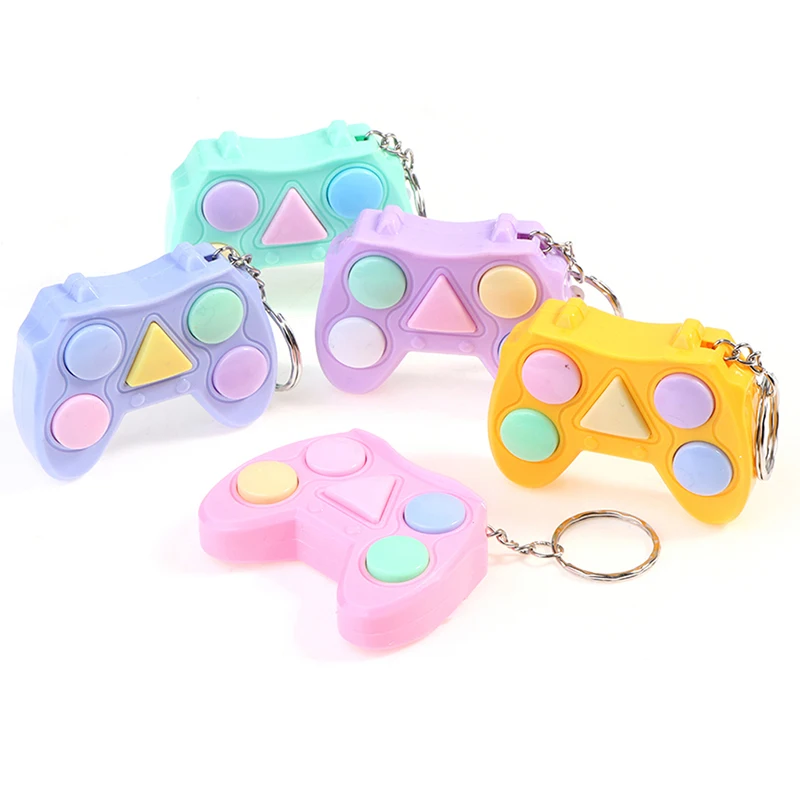 

1PC Fashion Memory Training Games Machine Children's Puzzle Creative Interactive Game Keychain Montessori Toys