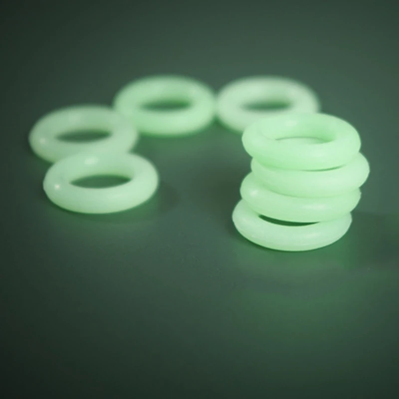 

Флуоресцентные кольца в виде палатки F1FD 20/50, светящиеся Уплотнительные Силиконовые Кольца для гвоздей в виде палатки, кольца для удочки, све...